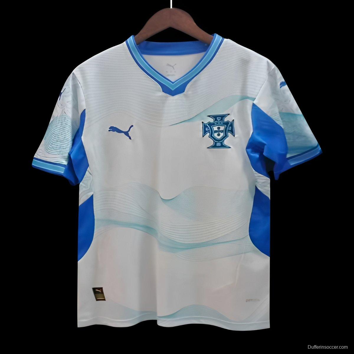 2026 Portugal White Pre-Match Jersey