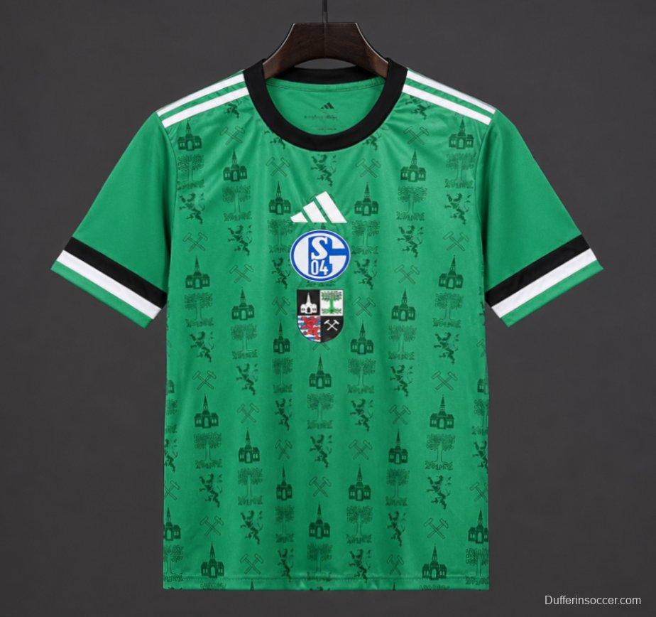 25/26 Schalke 04 100th Centennial Green Jersey