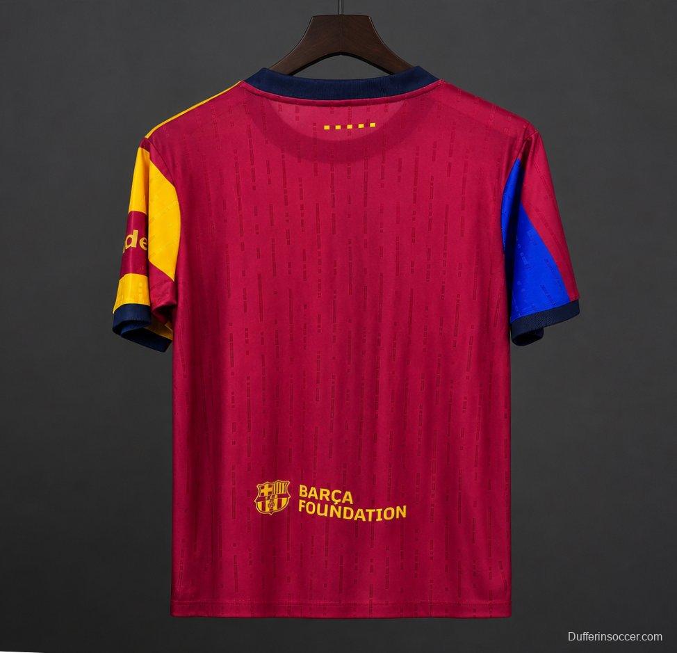 26/27 Barcelona Special Edition Pre-Match Senyera Mashup Jersey