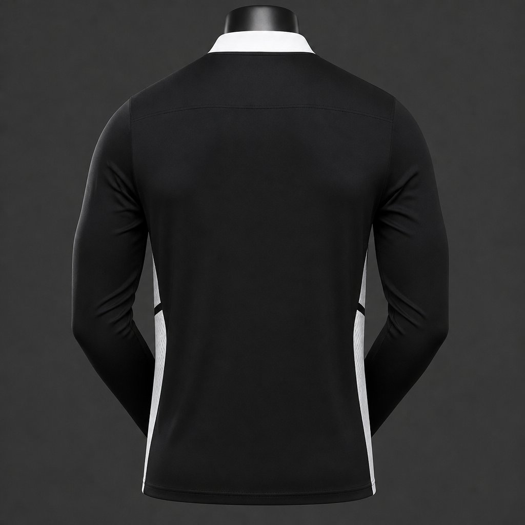 Player Version 26/27 Elche Black  Long Sleeve Half-Zip Jersey