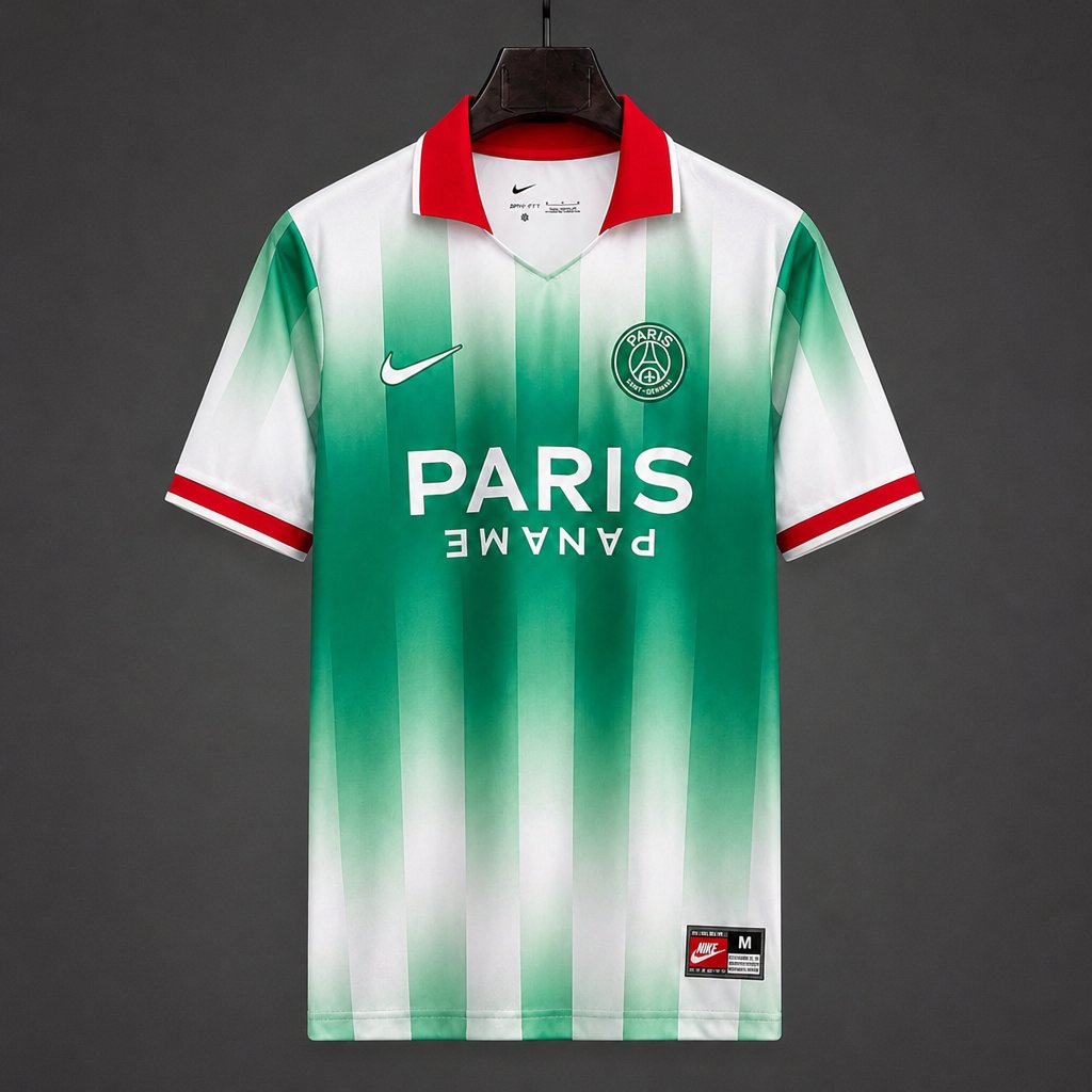 26/27 Paris Saint-Germain Energy Green Jersey