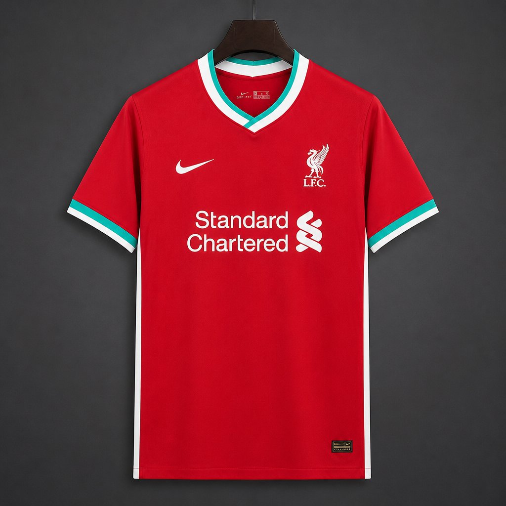 Retro 20/21 Liverpool Home Red Jersey